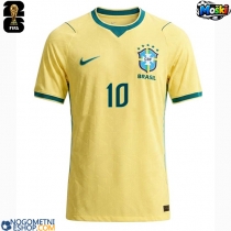 Moški Nogometni dresi Brazilija Vinicius Junior #10 Domači SP 2026 Kratek Rokav
